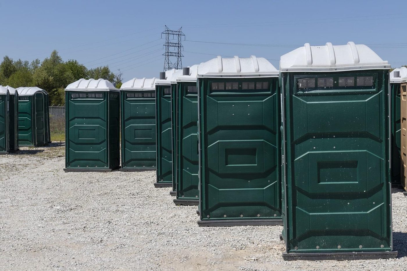 Fleet of portable toilets ready for urgent dispatch across Broward County